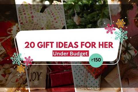 20 birthday gift idea in a low budget / 20 gifts for her / 20 gift ideas on her 20th birthday/gifts