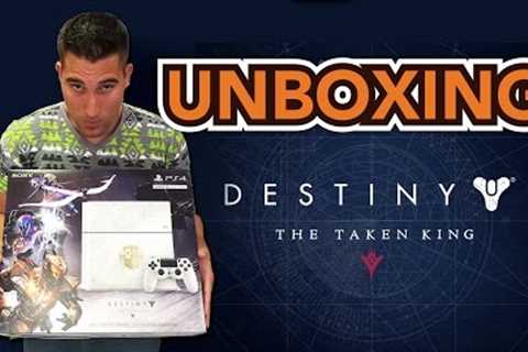 PlayStation 4 Console Destiny: The Taken King Limited Edition Bundle Unboxing