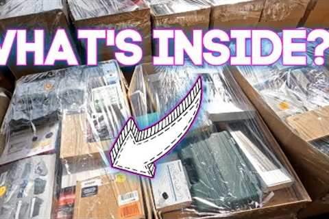 What's inside of a $600 ELECTRONICS Amazon Customer Returns Mystery Box