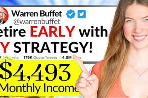MY Investing STRATEGY to RETIRE EARLY - DIVIDEND INCOME & LOW RISK (DO THIS)