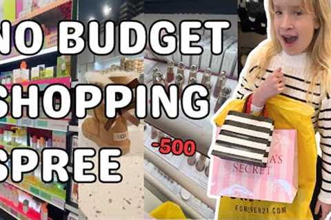 NO BUDGET SHOPPING SPREE WITH MY LITTLE SISTER 🛍