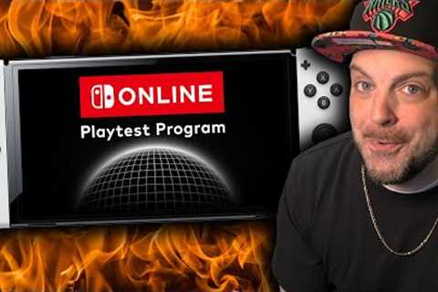 New Nintendo Switch Online Playtest Details LEAKED....