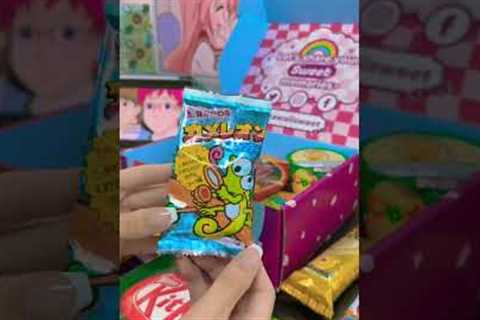Japanese snack box by Kawaii Sweet 💜 #japanesesnack #japanesesnackbox #subscriptionbox