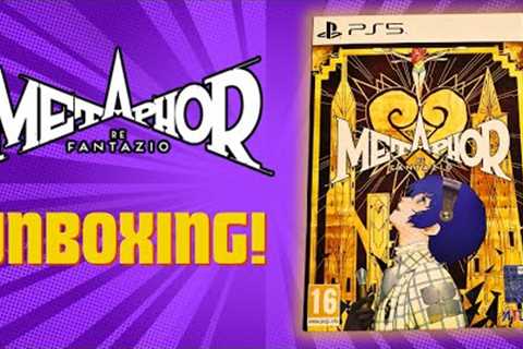 Metaphor Refantazio Collector's Edition UNBOXING!