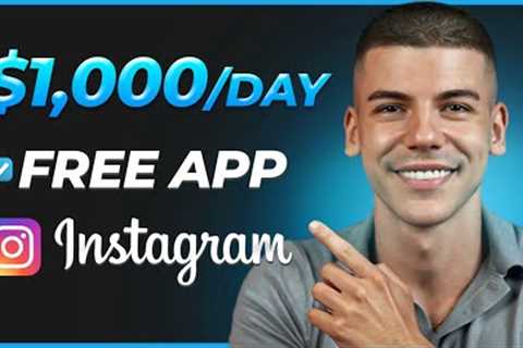 Best App to Make Money Online with Instagram!