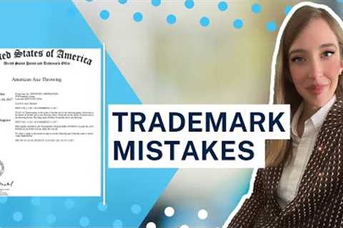 HOW TO TRADEMARK A NAME or LOGO WITHOUT A LAWYER AND AVOID THESE 7 Trademark Mistakes 💀 ⚠️