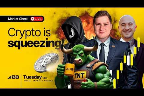 Crypto is Squeezing! Market Check