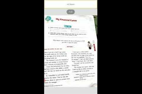 Class 6 English Ch - (My Financial Career) part 1