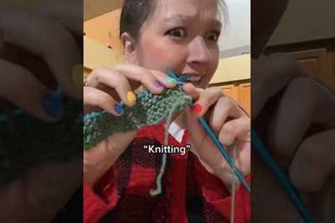i love knitting :)