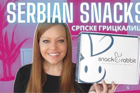 SERBIAN SNACKS | SNACK RABBIT NOVEMBER 2022 UNBOXING | INTERNATIONAL SNACK SUBSCRIPTION BOX