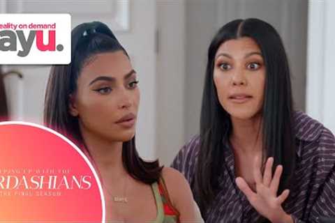 Kourtney and Kim Argue Over the Nanny's Behavior | Season 20 | Keeping Up With The Kardashians