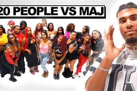 20 PEOPLE VS 1 INFLUENCER: MESSYMAJ