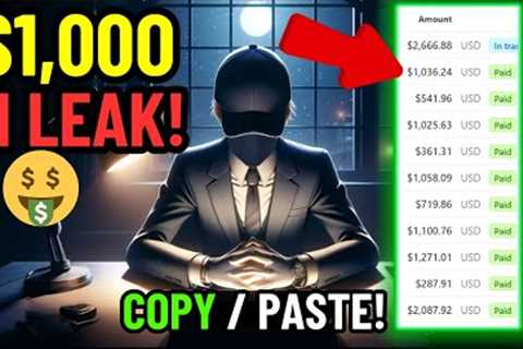 LEAKED AI Passive Income Side Hustle I Use To Make Money Online FAST ($1,000+ DAILY!)