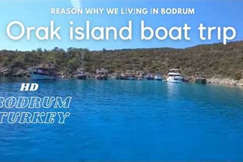 Amazing Orak island boat trip, Bodrum island hopping, this is REAL TURKEY.