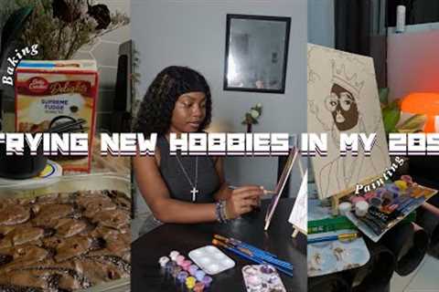 Finding hobbies in my 20s instead of mindlessly scrolling on social media…