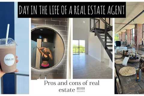 DAY IN THE LIFE OF A REAL ESTATE AGENT VLOG| Pros and Cons of Real Estate | #southafricanyoutuber