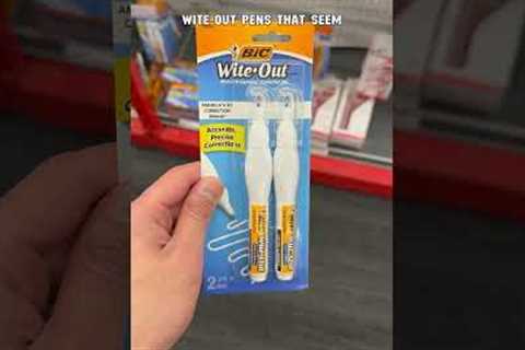 The Weirdest School Supplies