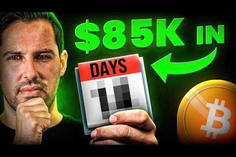 Bitcoin Will HIT $85,000 Sooner Than You Think! [Pencil In THIS Date]