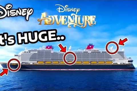 Disney Adventure Cruise Ship REVEAL - Booking, Rides, Food & More!