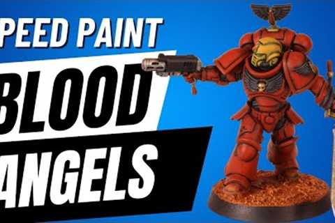 Blood Angels Space Marine Scheme Made Easy! #bloodangels