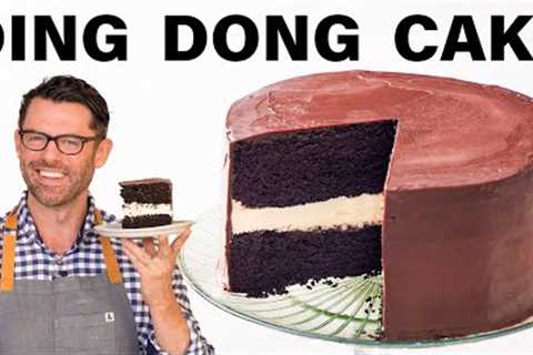 The BEST Chocolate Ding Dong Cake Recipe