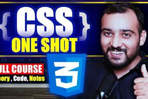 CSS Full Course for Beginners | CSS Tutorial by Coding Wallah 🔥