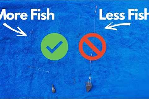 How to Tie Bottom Rig - Catch More Fish and Save $ (Beach Fishing Rig)