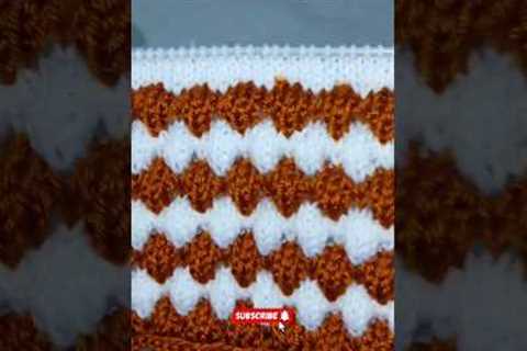 Easy knitting patterns for beginners #foryou #ytshorts #diy