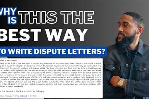 How To Write A Dispute Letter | Dispute Beast For Beginners