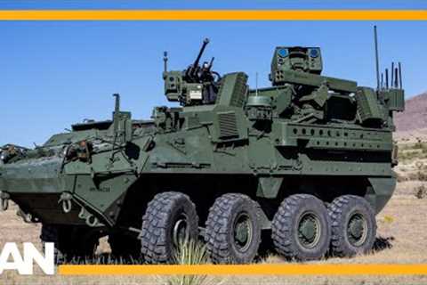 US Army unveils new laser-armed Stryker vehicle to combat drone warfare