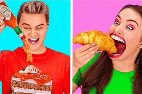 TYPES OF EATERS || Funny Situations and Relatable Moments by 123 GO! FOOD