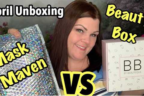 Beauteque Monthly Beauty Box VS Mask Maven //  April 2020 Unboxing