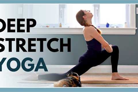 30 min Yoga for Flexibility - SLOW FLOW Hips & Hamstrings Deep Stretch