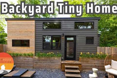 Family builds backyard Tiny House as in-law suite VS a home addition