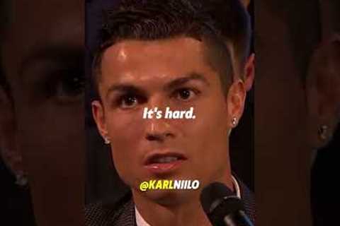 The SIMPLE Key To SUCCESS - Christiano Ronaldo