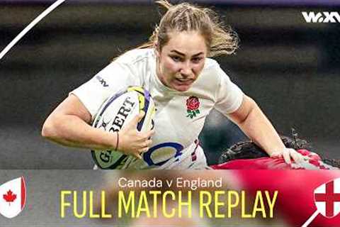 WINNER TAKES ALL as world's best COLLIDE! | Canada v England | Full Match Replay | WXV 1 2024