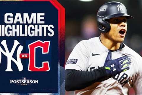 Yankees vs. Guardians ALCS Game 5 Highlights (10/19/24) | MLB Highlights