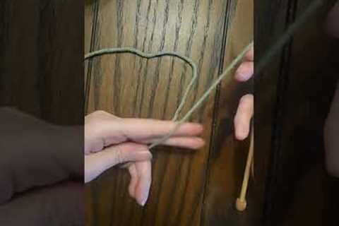 Slip Knot and Casting On (Knitting for Visual Learners)