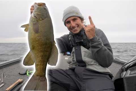 Gas Station Breakfast and Lake Michigan Fishing (Googled)