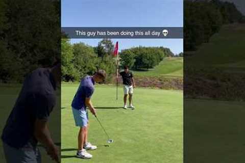 He is NOT allowed to do this to me?? | JRG #golf #golfer