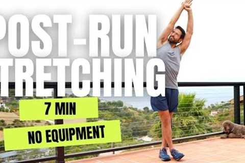 7 Min Post-Run Stretch | Cool Down Stretches for Runners