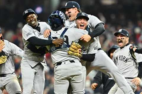 START SPREADING THE NEWS! The Yankees are HEADED TO THE WORLD SERIES! (Soto HR, first WS since 2009)