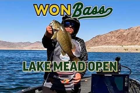 WON BASS LAKE MEAD OPEN! (Day One Leader!)