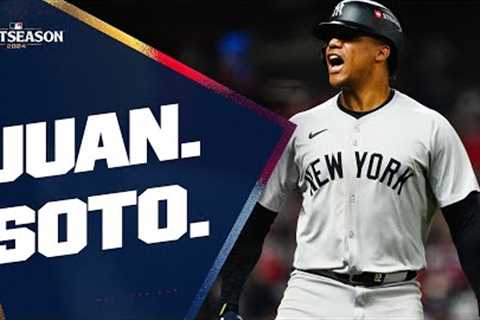 Juan Soto has been a MONSTER this postseason