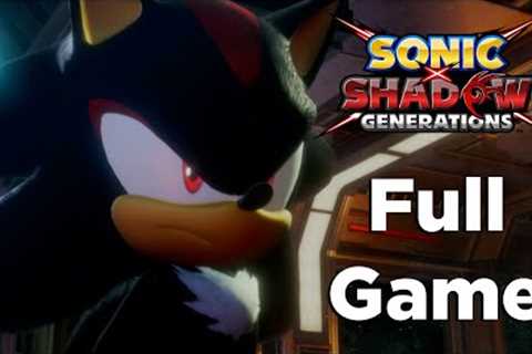 Sonic X Shadow Generations - Shadow Story Full Game Playthrough (Switch)