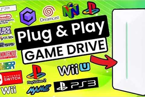 This 2 in 1 Plug & Play Game Drive is STUFFED With Over 38,000 Games