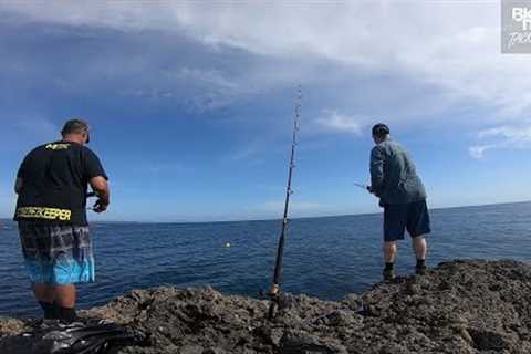 Rock fishing basics - quick tips to improve your chances of success