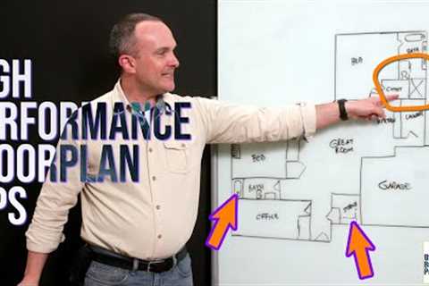 Tips for High Performance Home Floorplan: Designing Out Condensation, Odors, Discomfort, and Hassle