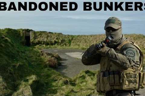 INSIDE OLD BUNKERS IN ABANDONED MILITARY BASE! (URBEX)