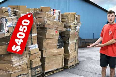 Unboxing GIANT $4000 Amazon Returns Pallet